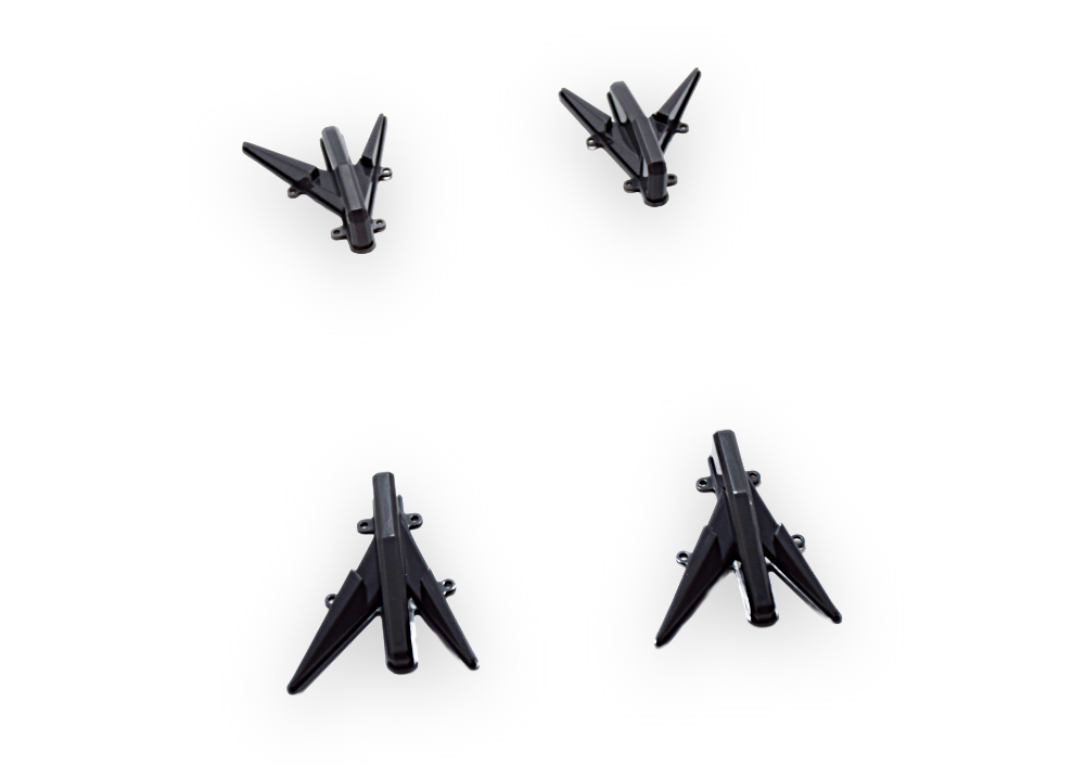 Jeu de 4 Couvercles Clignotant M41